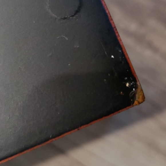 Vintage Wood and Tile napkin or letter holder. - Picture 5 of 6